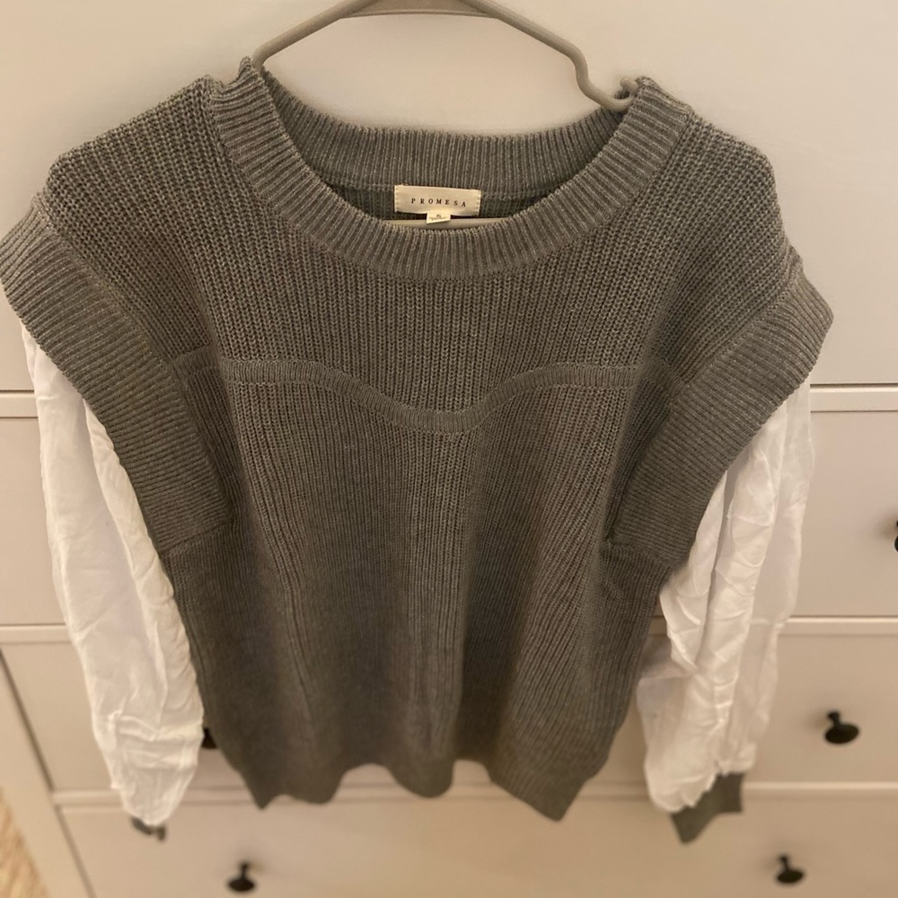 Sweater Vest Top